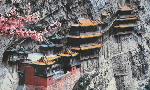 9 días Viajar por China en Tren Templo Colgante