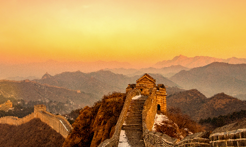 11 días Viajes del Patrimonio Mundial de China Gran Muralla de Badaling