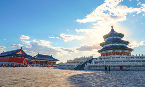 7 días Viajar por China en Tren Templo del Cielo