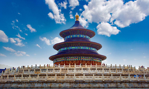 9 días Viajar por China en Tren Templo del Cielo