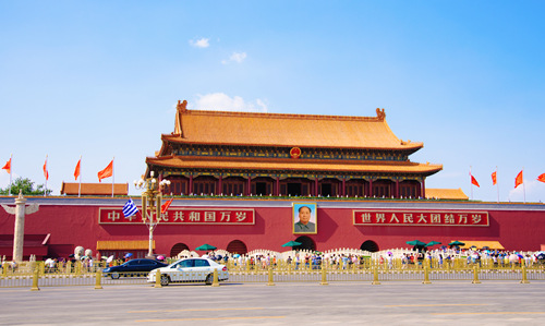 13 días Viajar por China en Tren Plaza de Tian’anmen