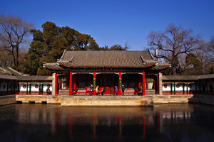 Palacete del Hua Fang Zhai del Parque Beihai