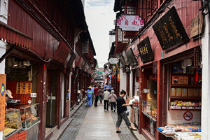 Calle Antigua de Qibao de la Antigua Ciudad de Qibao