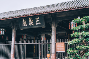 Templo Sanyi del Santuario de Wuhou