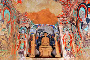 la cuarta cueva de Cuevas de los Mil Budas