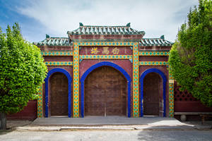 puerta de la Pagoda del Caballo Blanco