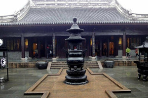 Escenario Antiguo de Xiuzhenguan del Pueblo Antiguo de Wuzhen