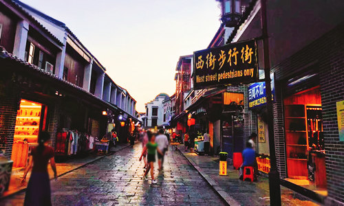 Calle Oeste de Yangshuo