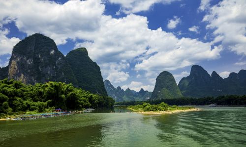 8 días viajes a China con niños paisaje del Río Li