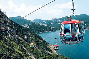 Teleférico del Parque Océano de Hong Kong