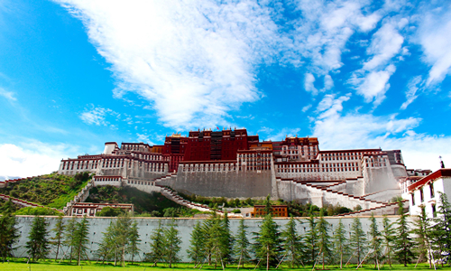 4 Días Clásico Lhasa Tour Palacio Potala