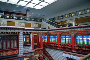 Dentro del Museo del Tíbet