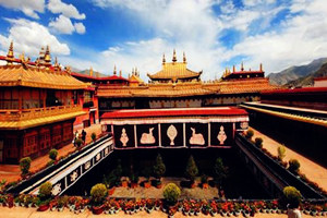 Salón de Tsongkhapa del Templo de Jokhang