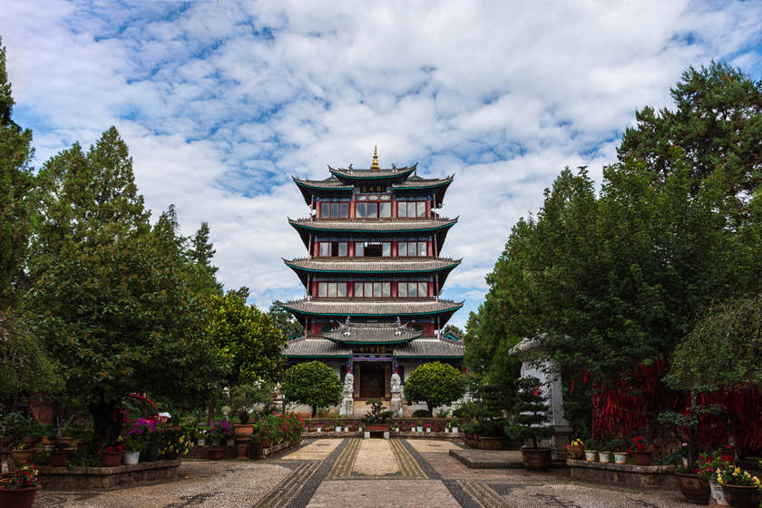 Torre Wangu de la Ciudad Antigua de Lijiang