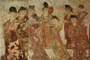  Salón de los Murales de la Dinastía Tang del Museo de Historia de Shaanxi