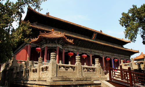 7 días Viajes del Patrimonio Mundial de China Templo Dai