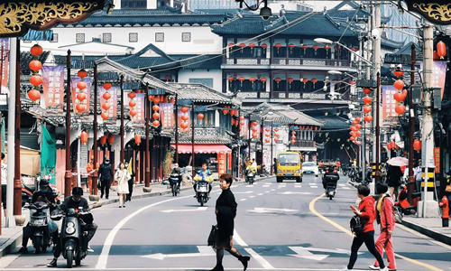 14 días Viajes Clásicos a China Calle Antigua