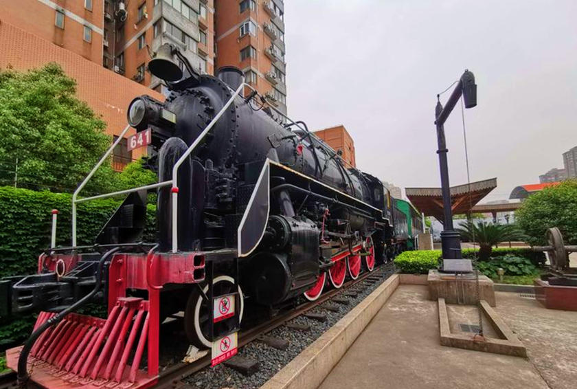 KD7 No. 641 del Museo de Ferrocarril de Shanghái