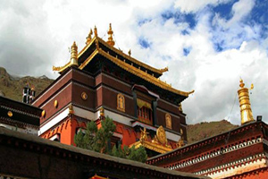 El Salón Cuoqin del Monasterio Tashilhunpo