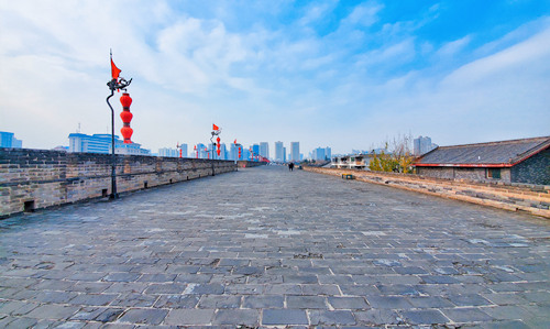 9 días Viajes de Estudiante a China Muralla Antigua de la ciudad de Xi'an