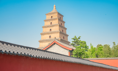 12 días Viajes a China con Niños Gran Pagoda del Ganso Salvaje