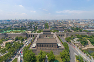 paisaje panorámico de la Muralla de la Ciudad de Xi'an