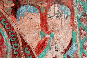 las pinturas murales de Cuevas de los Mil Budas de Bezeklik
