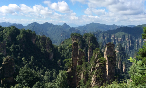 13 días Viajes del Patrimonio Mundial de China Área Escénica de Yuanjiajie