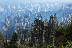 Montaña Aleluya de Área Escénica de Yuanjiajie