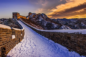 Gran muralla en invierno