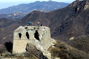 La sección de Huanglouyuan de la Gran Muralla