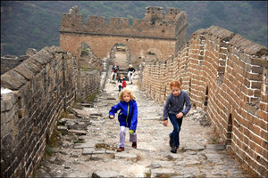 Visitar la Gran Muralla con niños