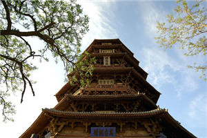 la Pagoda de Yingxian de Shanxi